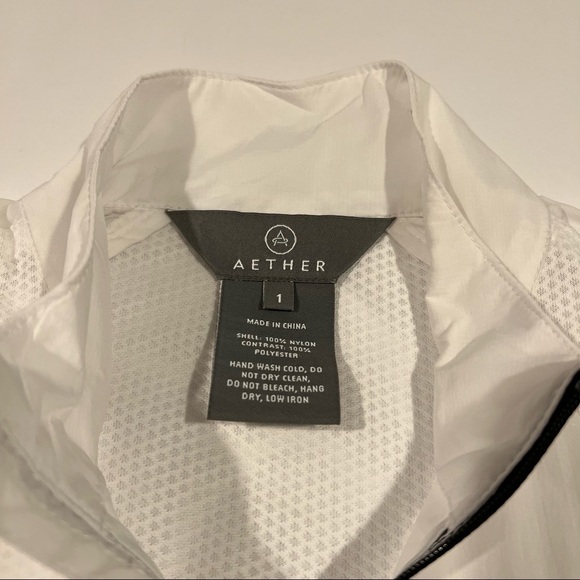 Aether Apparel Women’s Aura Jacket Lucent Sheer Lightweight Windbreaker Full Zip - Picture 6 of 13